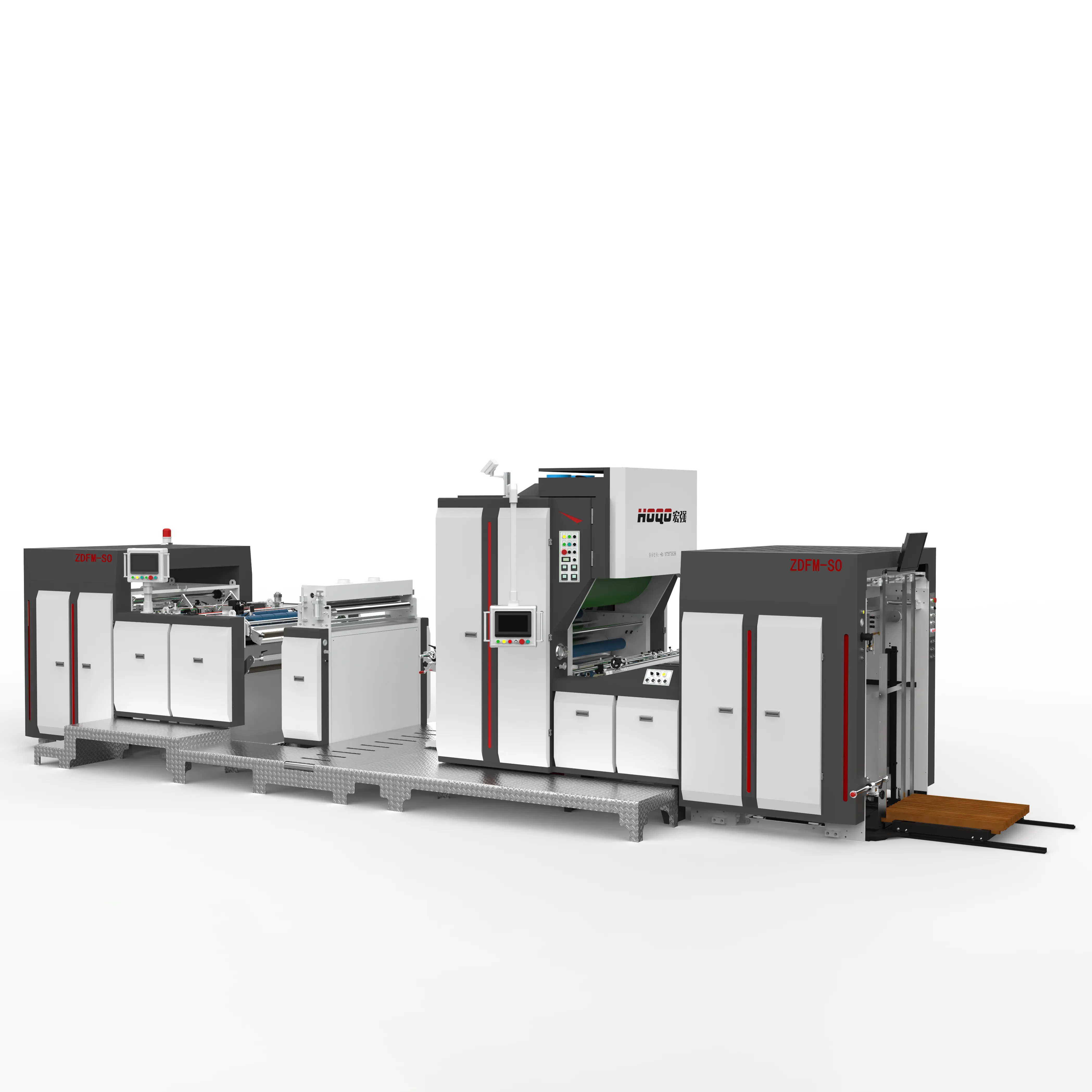 Mesin Laminasi Perawatan Servo Corona Cerdas