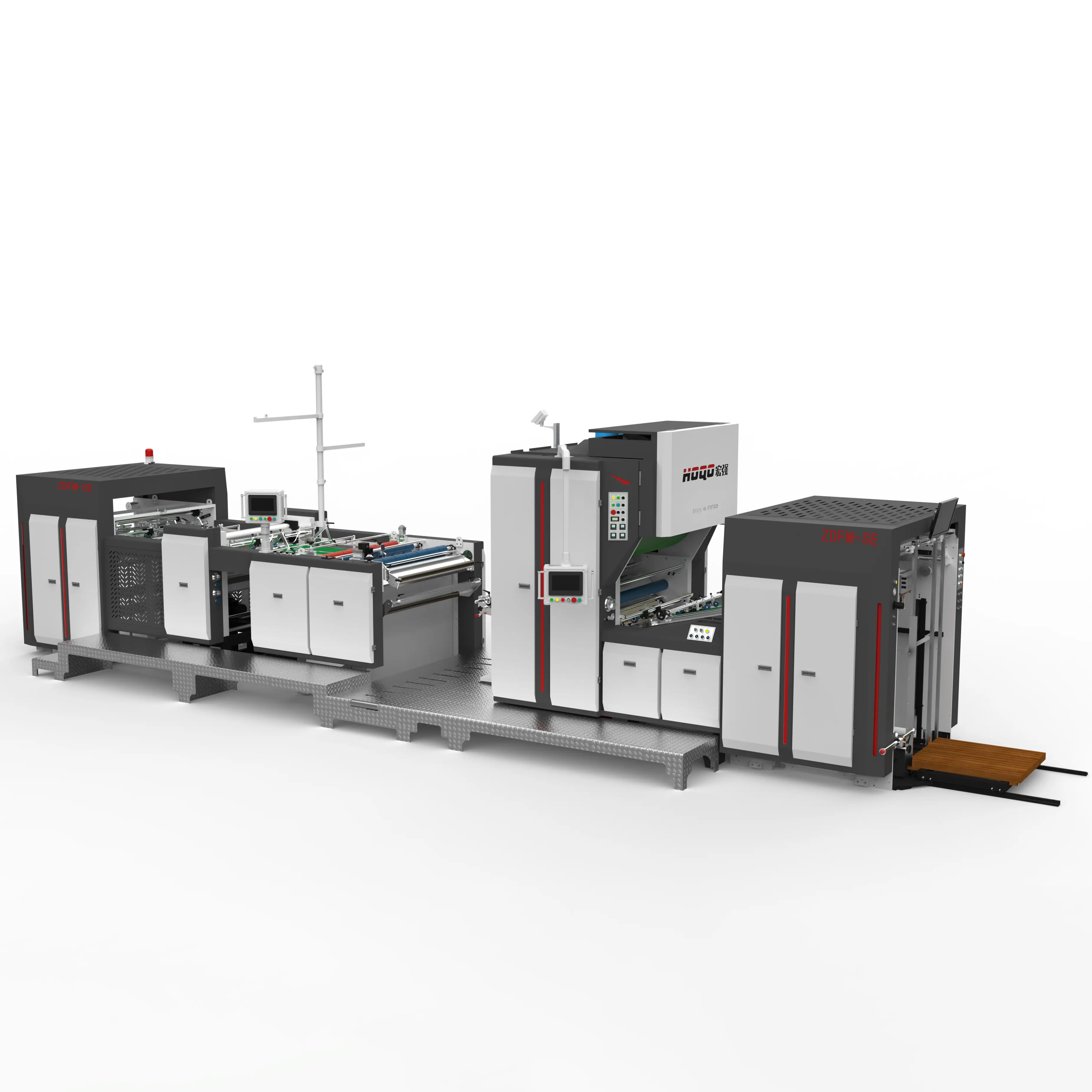 Mesin Laminasi Timbul Servo Cerdas