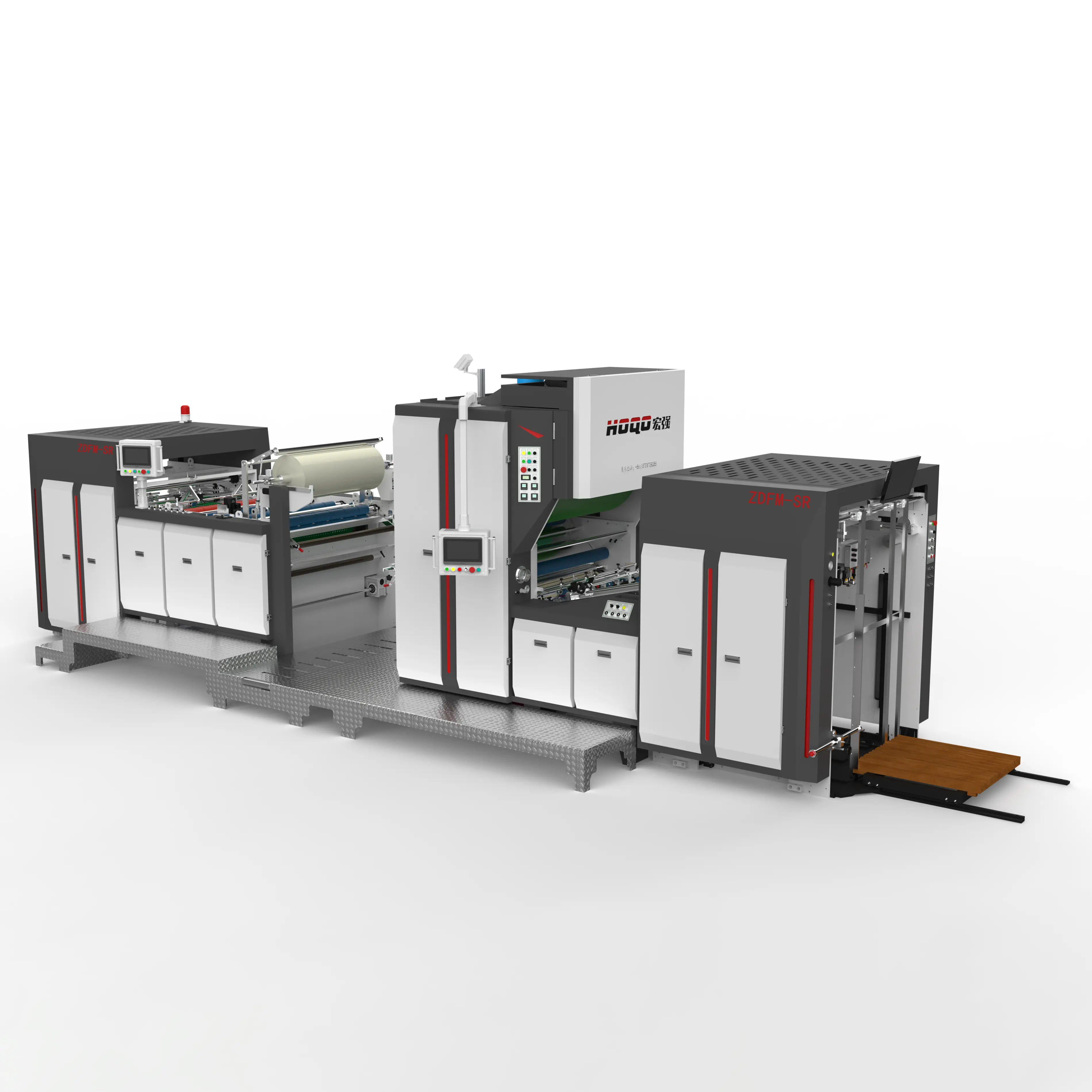 Mesin Laminating Penghilang Film Servo Cerdas
